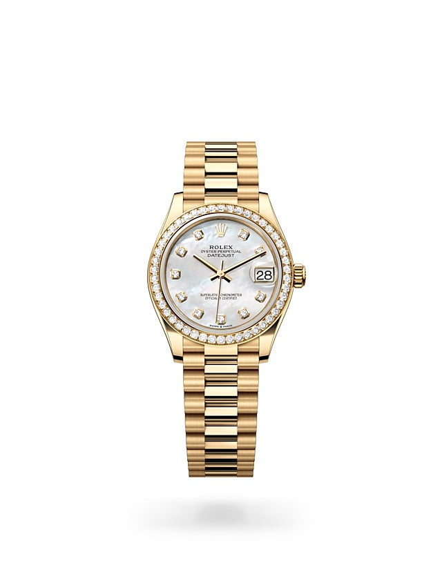 Rolex oyster perpetual outlet datejust yellow gold