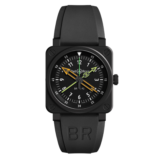 Buy BR 03-92 Diver Black Matte Watch -Time Avenue